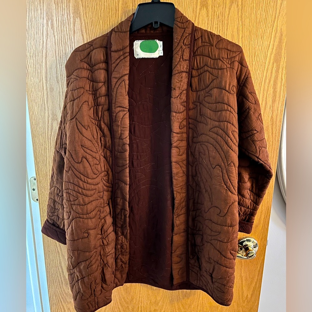 Anthropologie Quilted Jacket